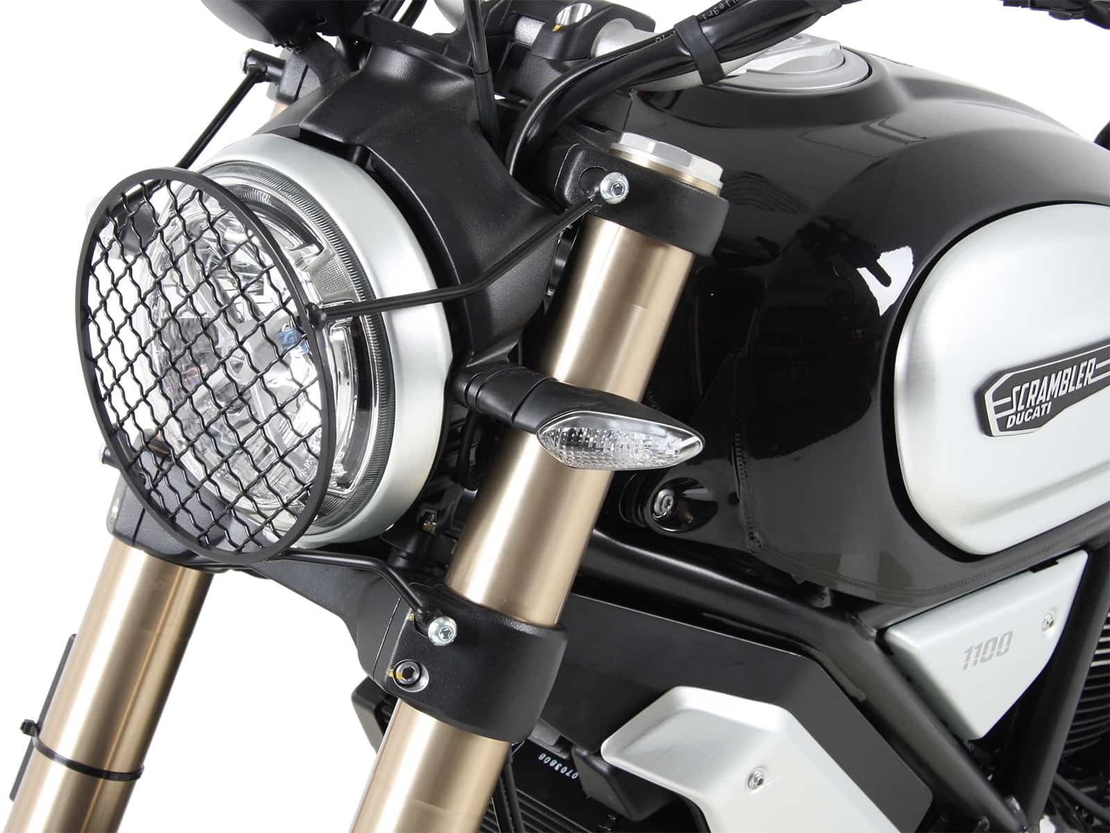 Hepco en Becker koplamp bescherming Ducati Scrambler 1100 vanaf 2018