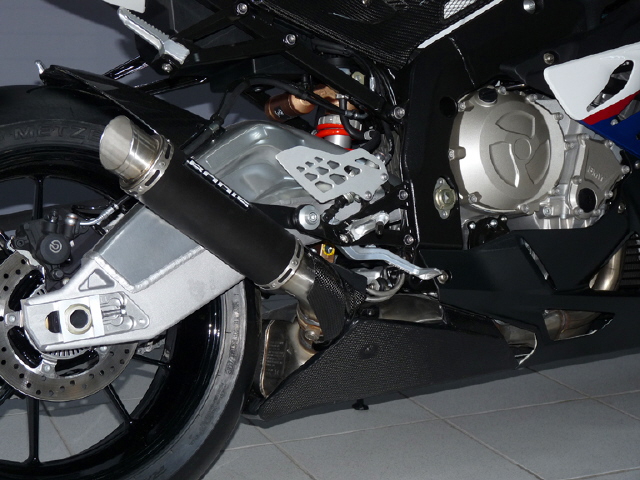 Bodis uitlaat BMW S1000RR 2009-2014 GP1 zwart