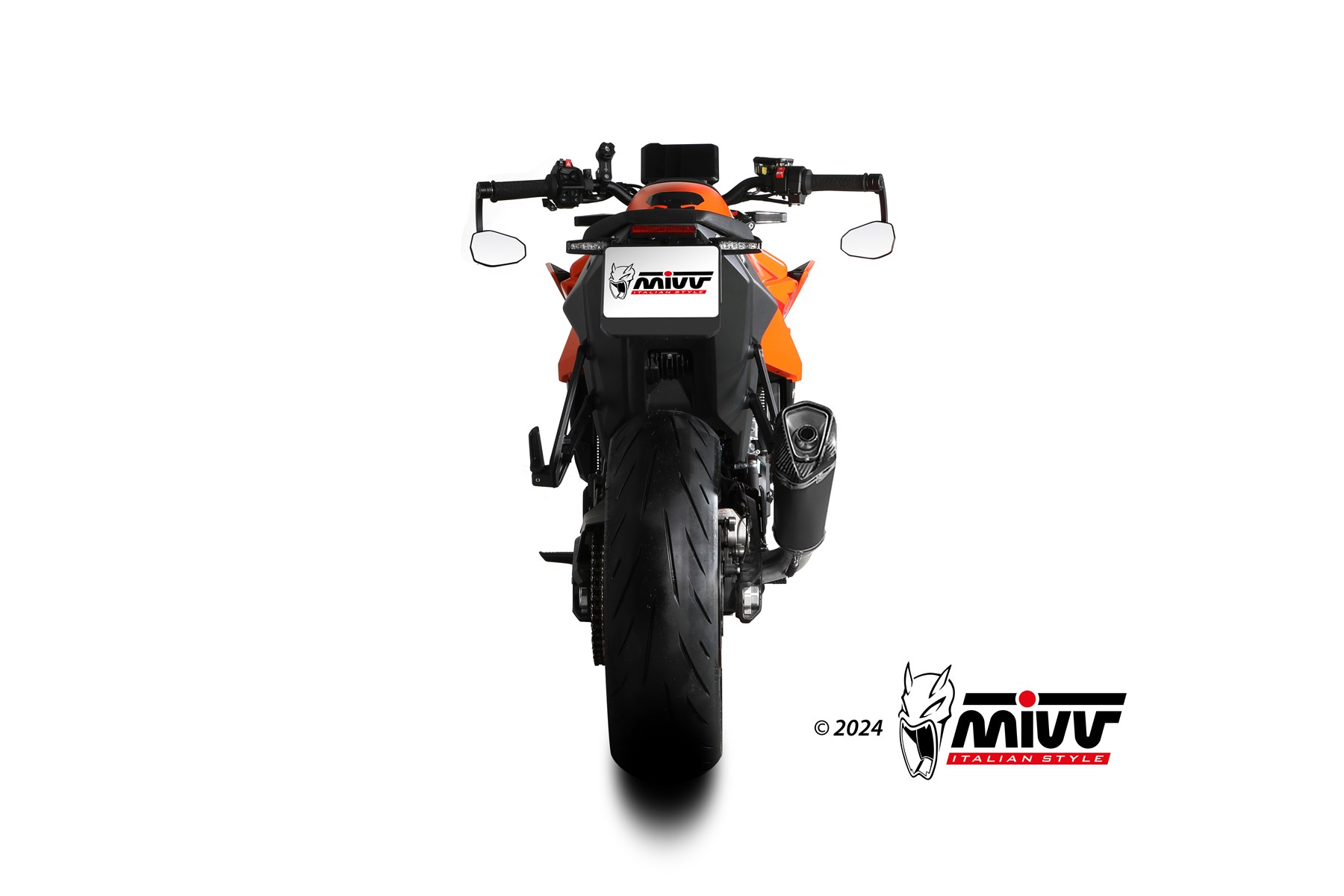 MIVV Delta Race Slip On uitlaat KTM 990 Duke / R (2024-) BI-1129295001 3