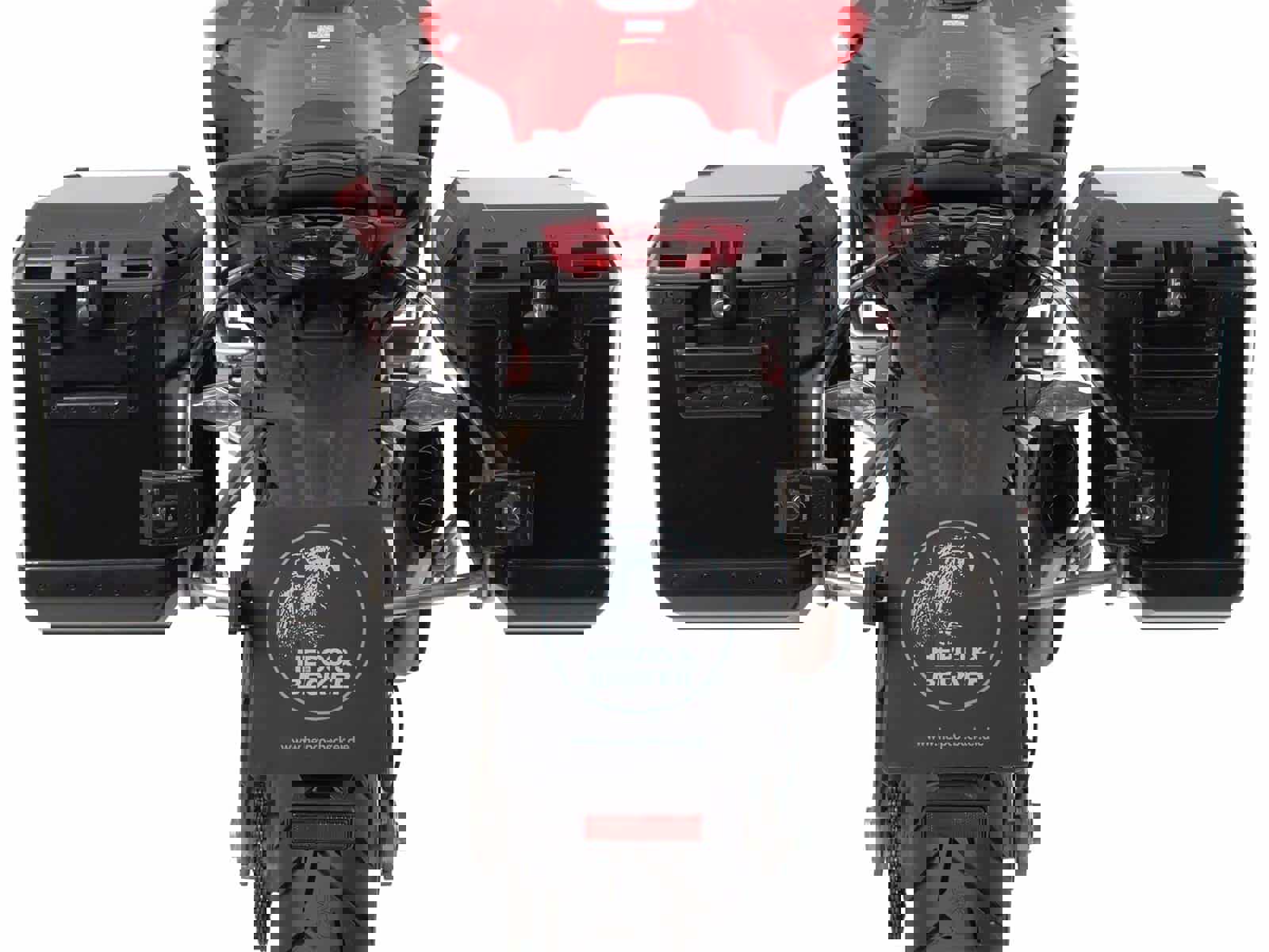 Hepco en Becker Cutout zijkoffers Ducati Multistrada V4 / S / Sport (2021-2024) Hepco en Becker Cutout zijkoffers Ducati Multistrada V4 / S / Sport (2021-2024)