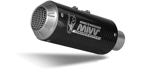 MIVV MK3 compleet uitlaatsysteem Honda CB125R (2018-2020) BI-1101538