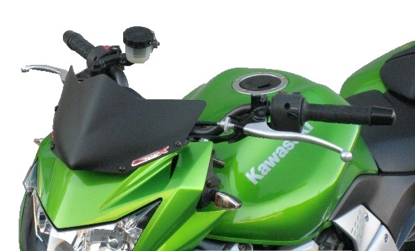 Fabbri windscherm Kawasaki Z750 2007-2013 Sport satijn zwart