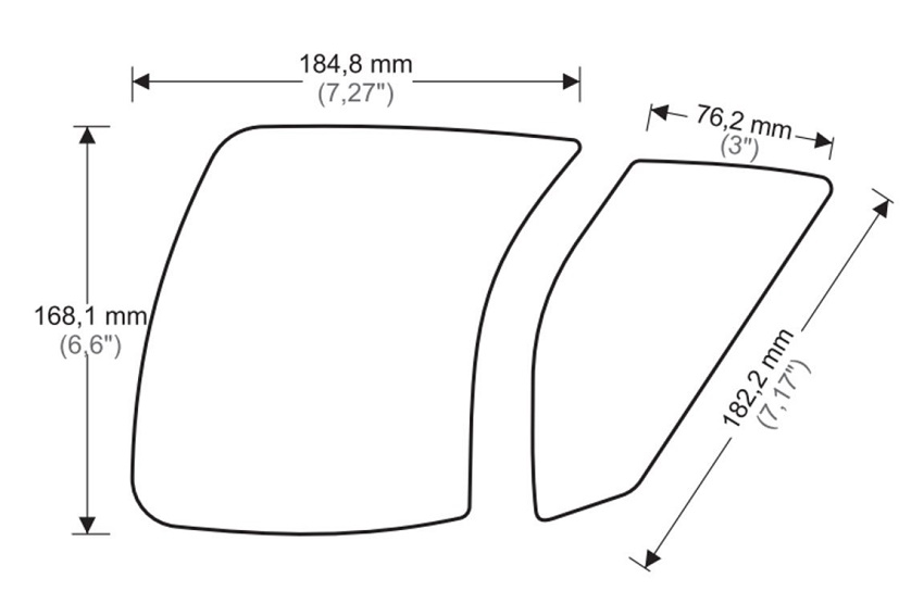 Puig Tank Grip Pads Ducati Panigale V4 / S 2017-2021