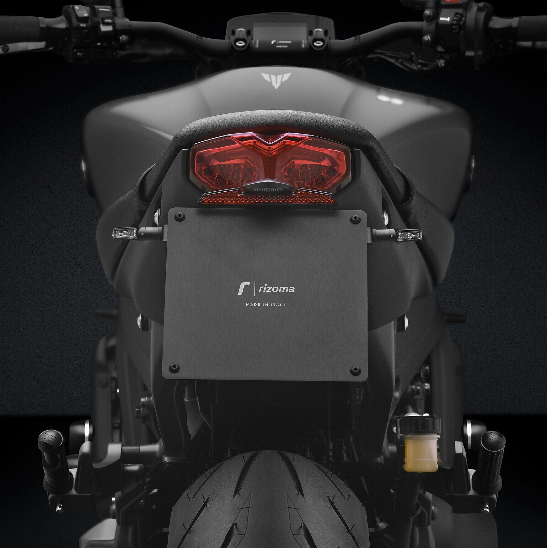Rizoma kentekenplaathouder Yamaha MT09 vanaf 2021