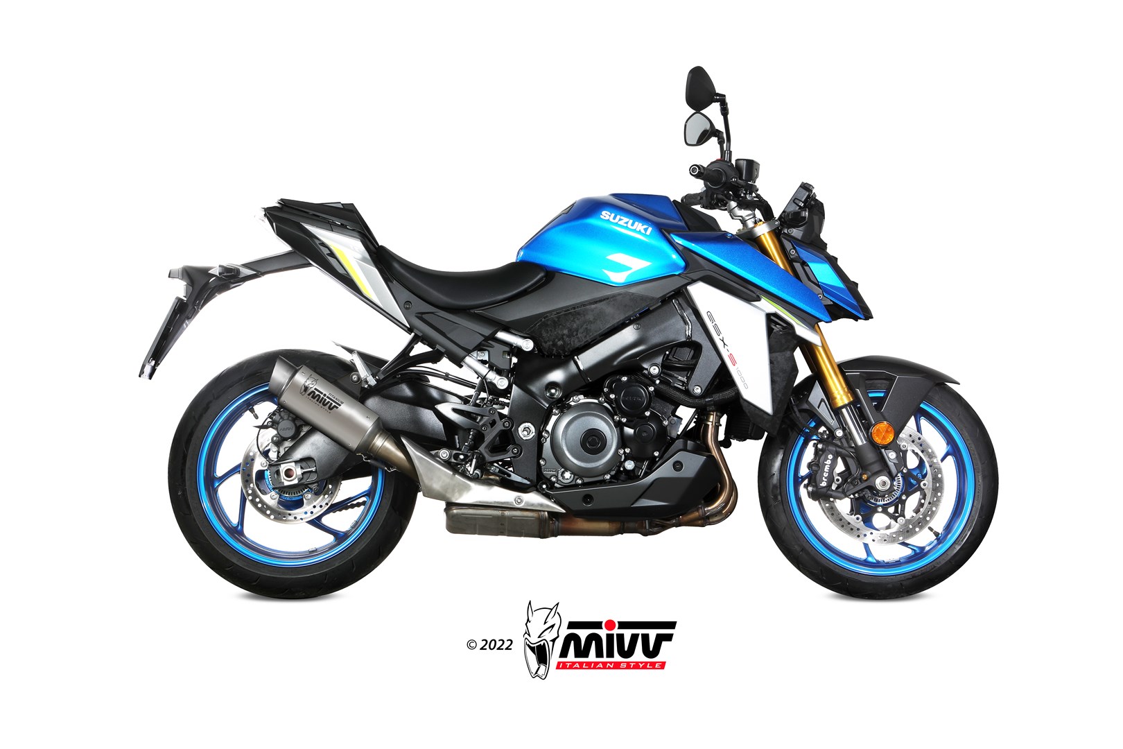 MIVV GP Pro Slip On uitlaat Suzuki GSX-S1000 / S950 (2021-) BI-1119418002 3