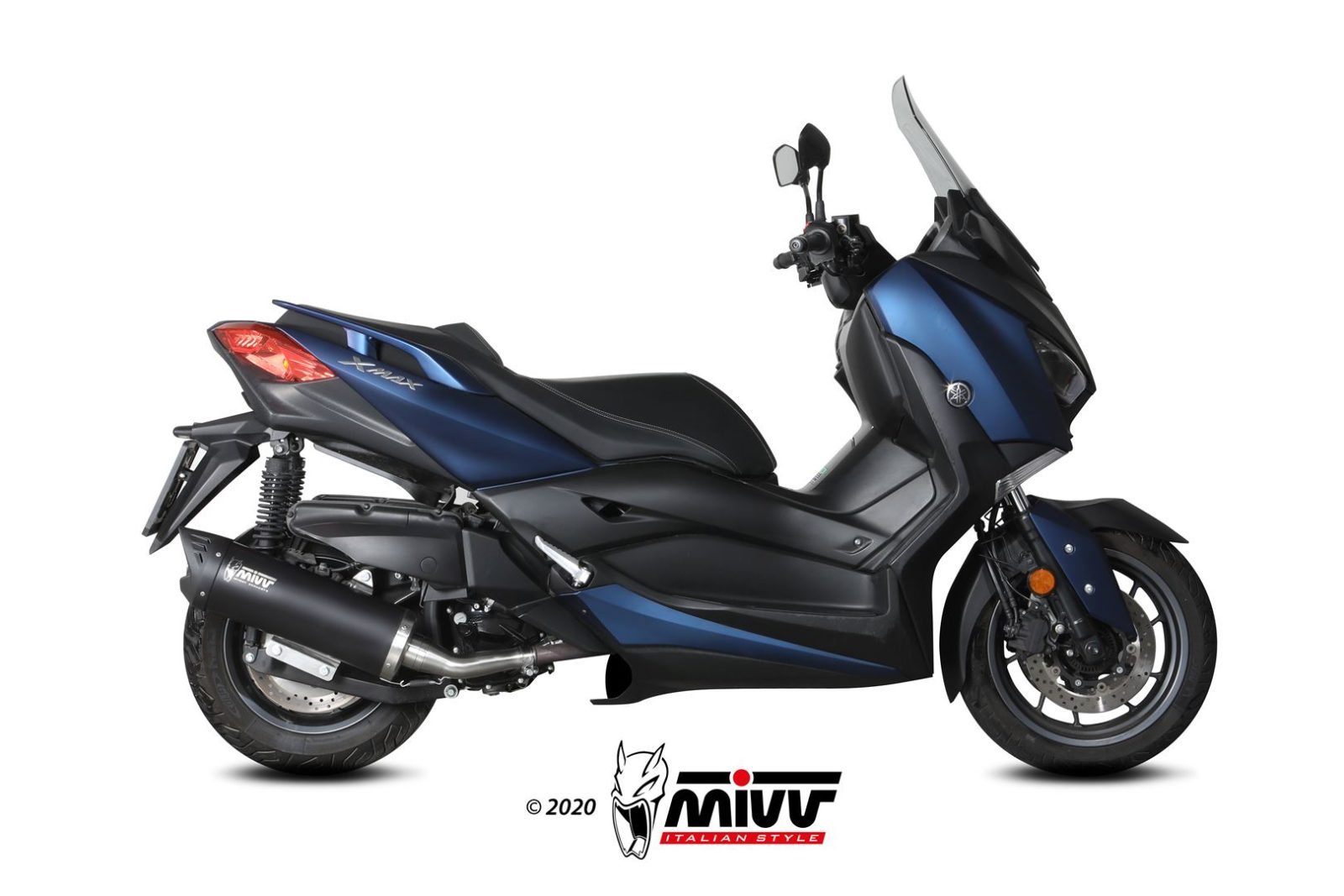 MIVV Mover Slip On uitlaat Yamaha X-max 400 (2017-2021) BI-1151624 1