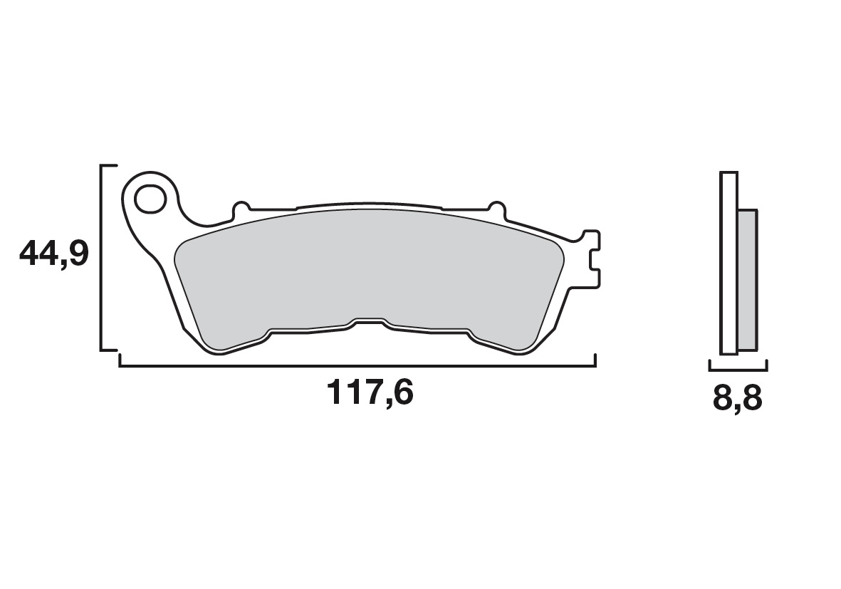 Brembo remblokken