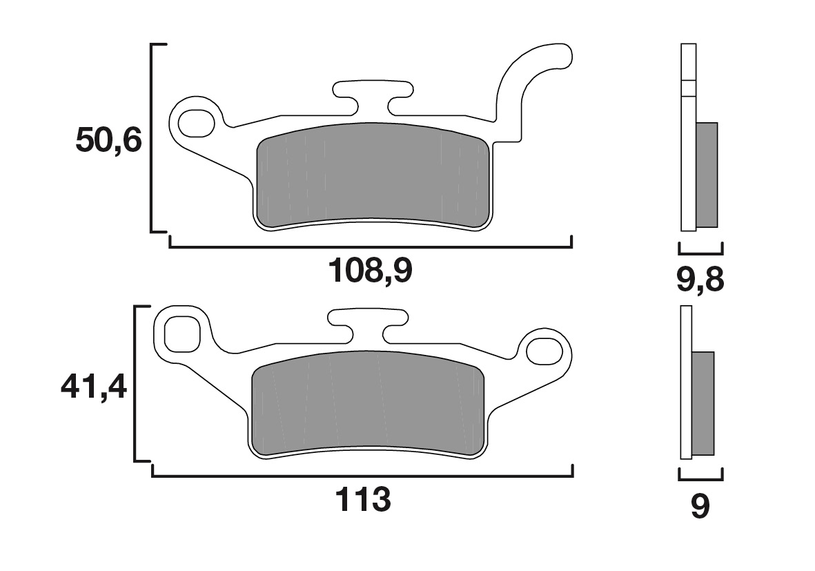 Brembo remblokken