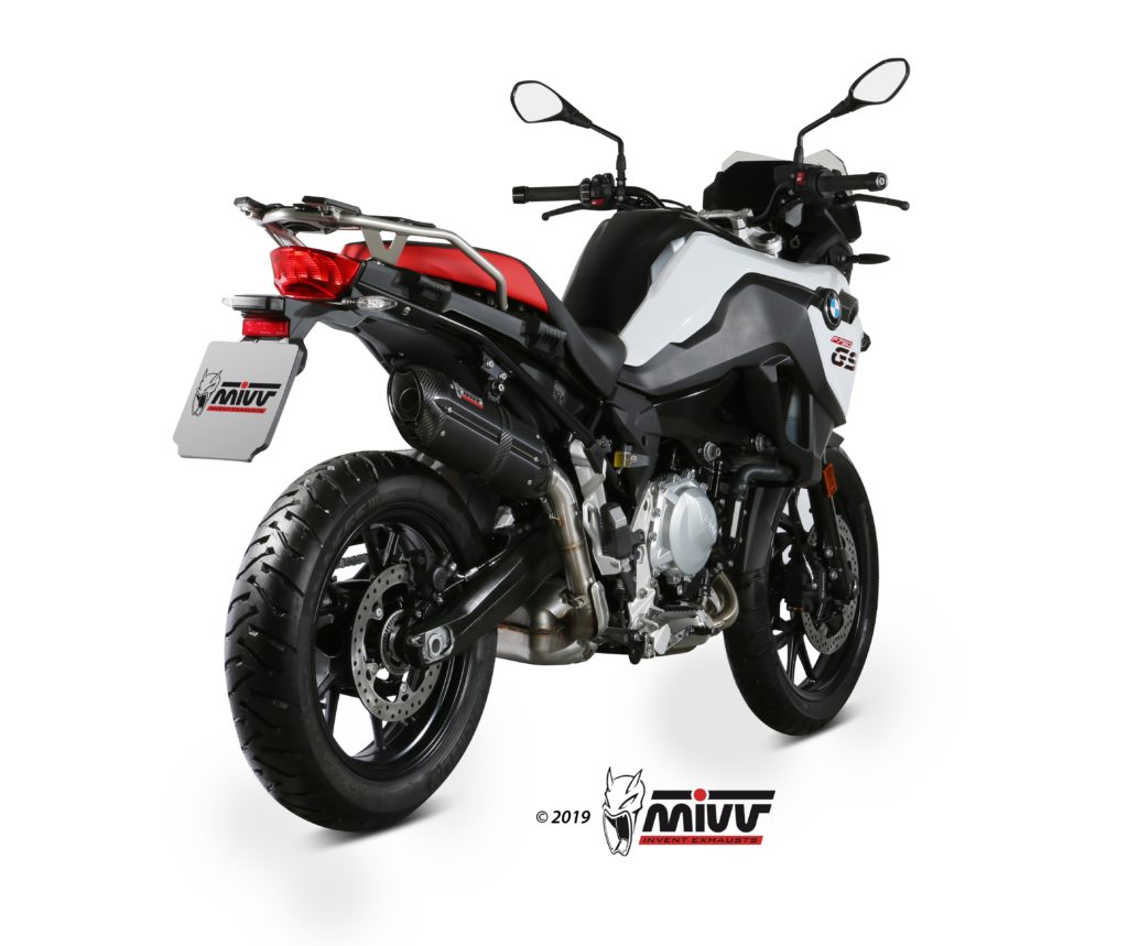 MIVV Suono Slip On uitlaat BMW 750 / 850 GS / Adventure (2018-2024) BI-1089273001 3