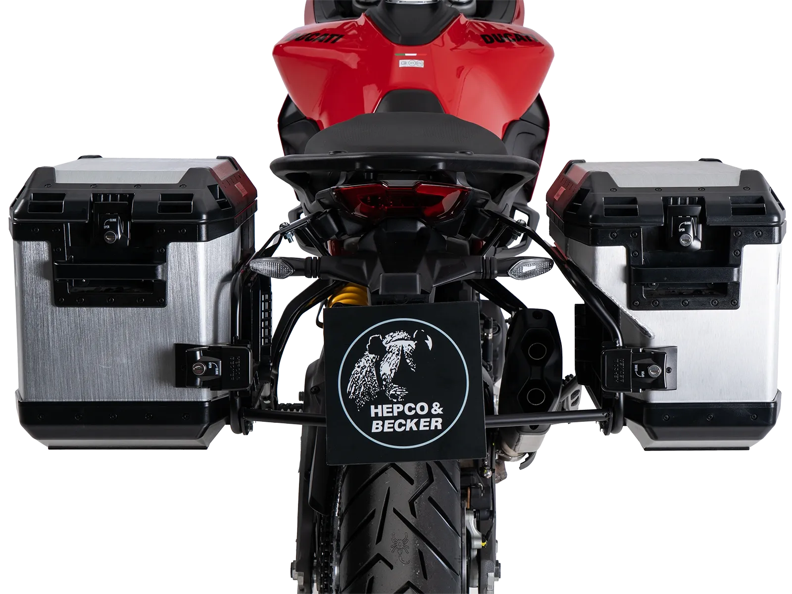Hepco en Becker Cutout zijkoffers Ducati Multistrada V2 / S (2025-) HE65176790001-00-40