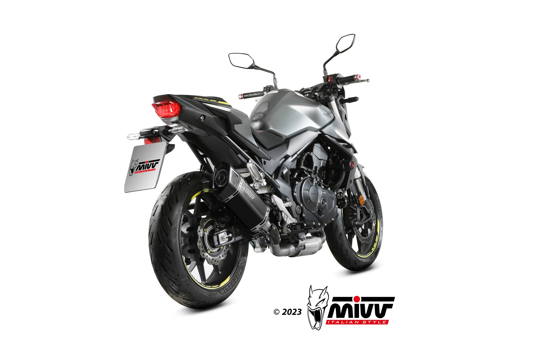 MIVV SR-1 Slip On uitlaat Honda CB750 Hornet (2023-) BI-1123353001 2