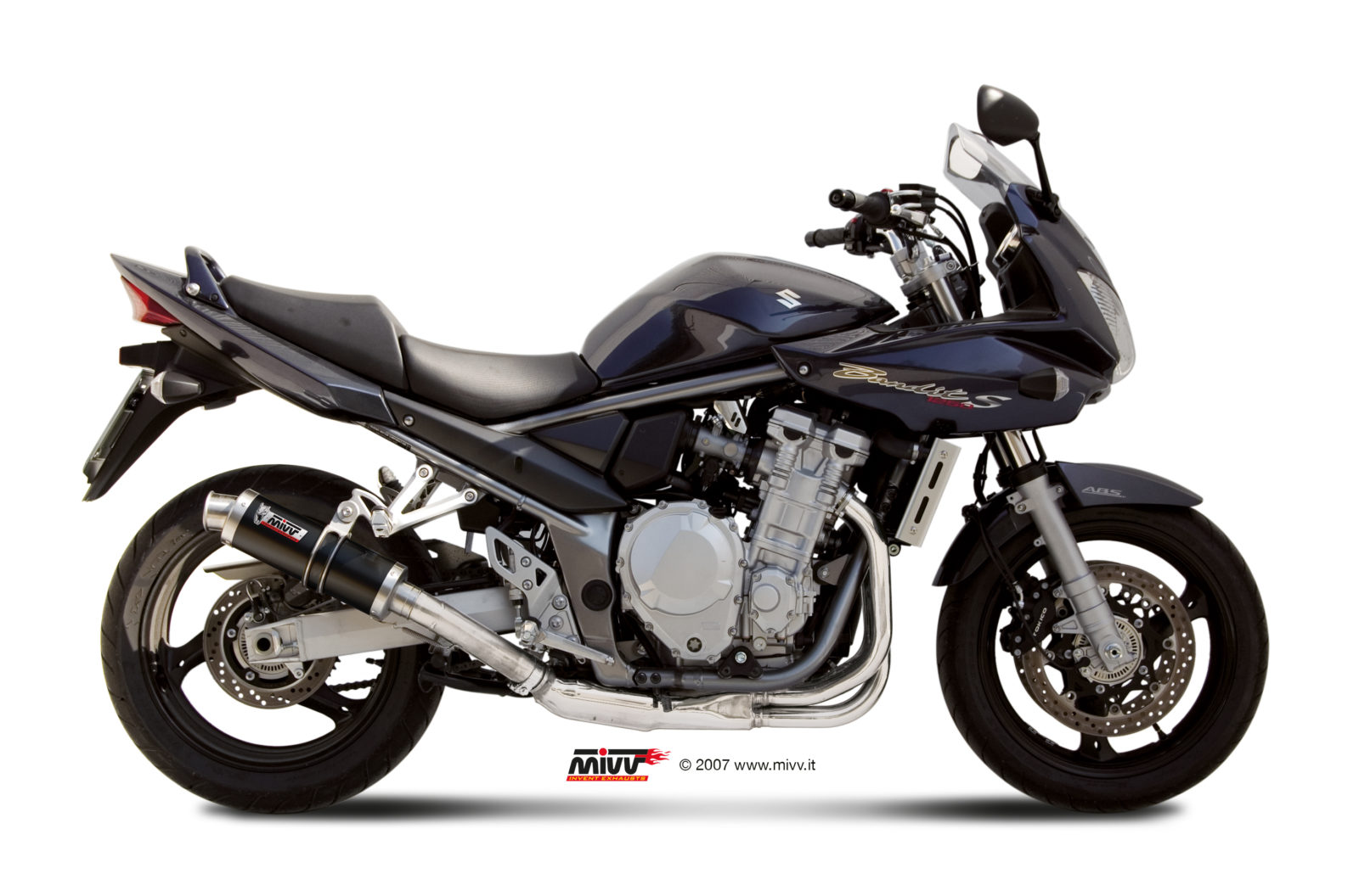 MIVV GP Slip On uitlaat Suzuki Bandit 1250N / S / GSX1250F (2007-2015) BI-1089043002 4