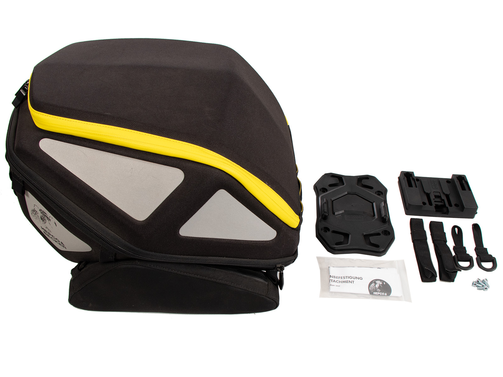 Hepco en Becker Royster rearbag met seatpad basic Hepco en Becker Royster rearbag met seatpad basic