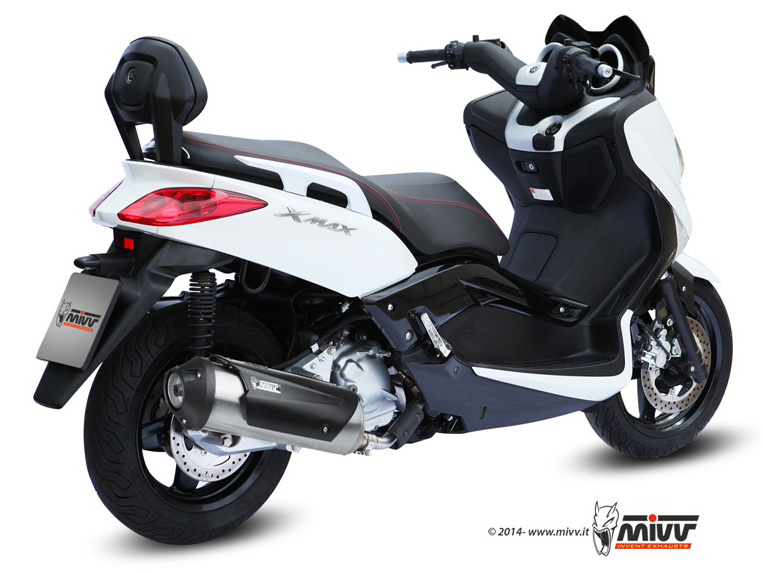 MIVV Urban compleet uitlaatsysteem Yamaha X-city / X-Max 250 (2006-2018) BI-1088322001 1
