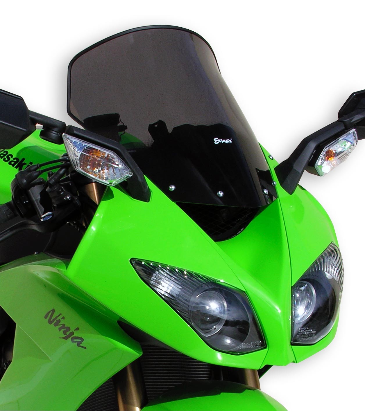 Ermax verhoogd windscherm Kawasaki ZX-10R (2008-2010) E010303069