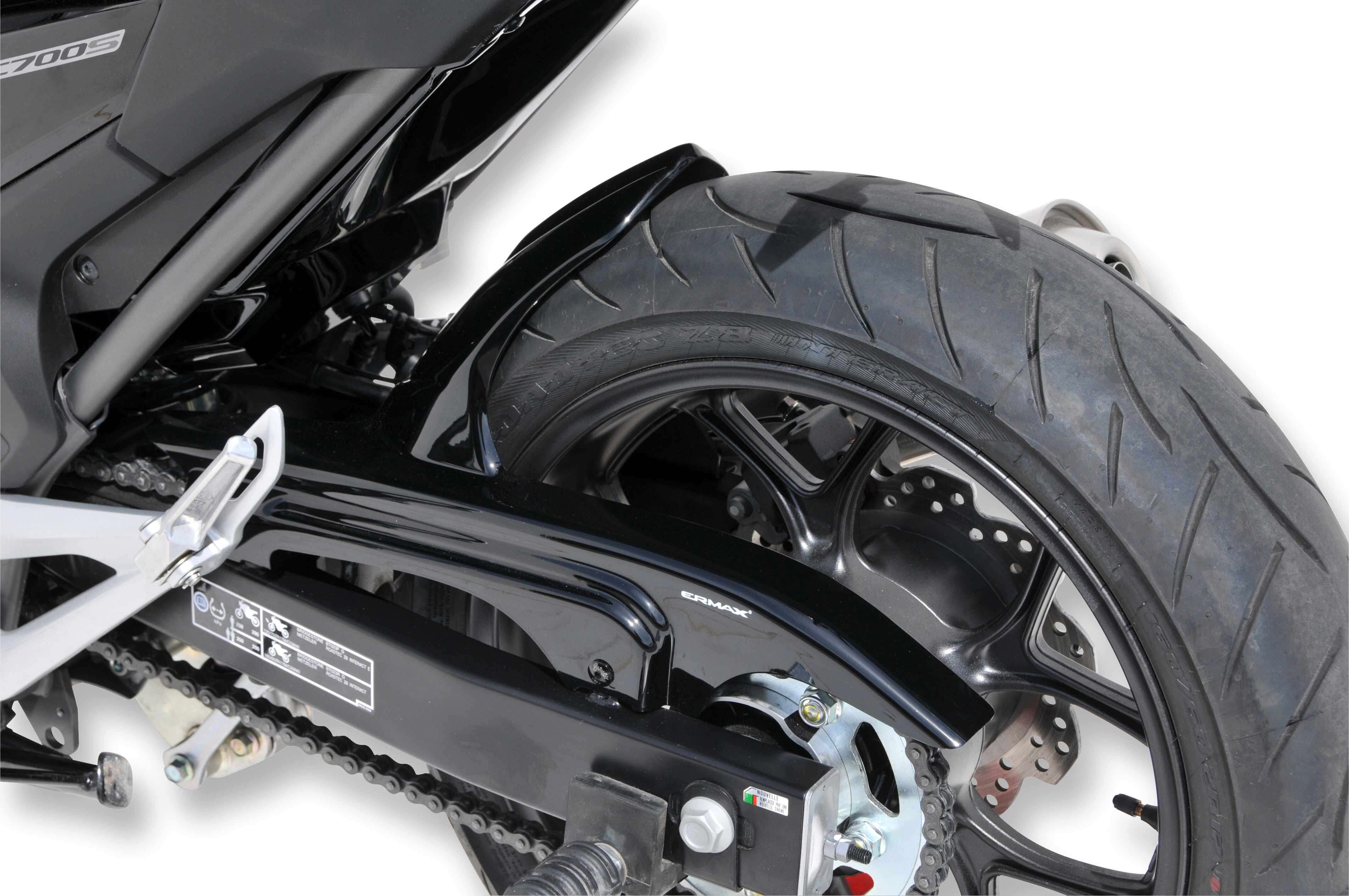 Ermax achterspatbord Honda NC750X 2014-2015 Ongespoten E730100141