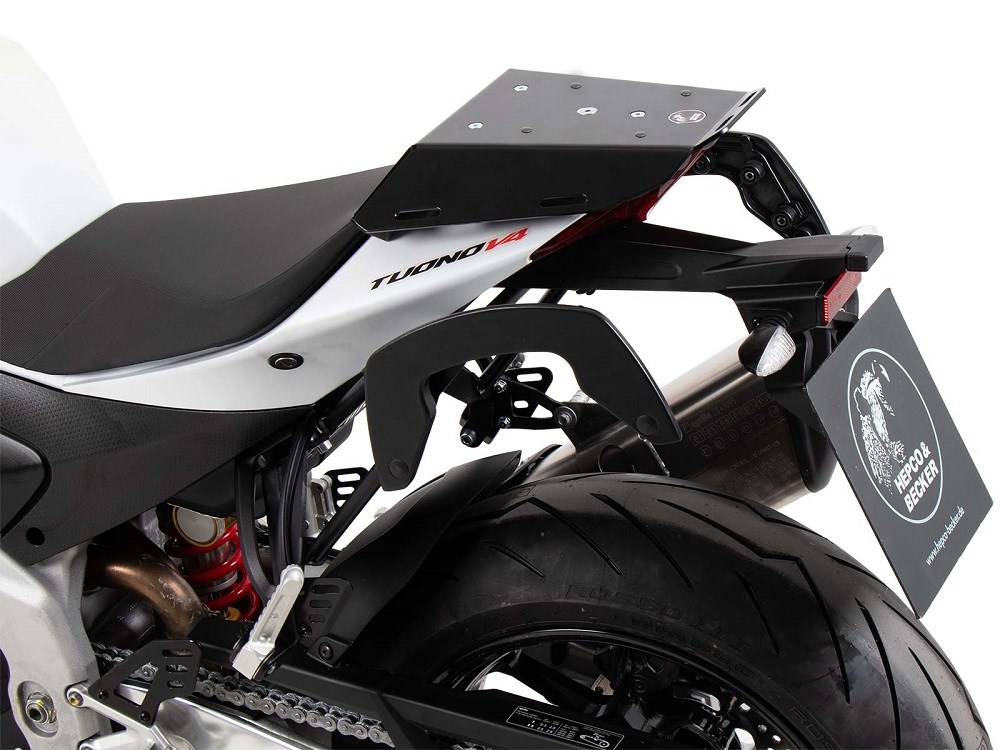 Hepco en Becker bagage drager Aprilia Tuono V4 1100 Sportrack