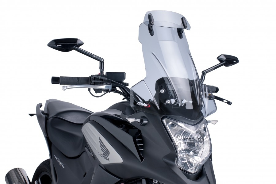 Puig windscherm Honda NC700X / 750X 2012-2015 met opzetruit 