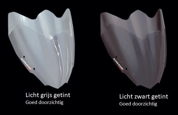 Ermax windscherm Aprilia Caponord ETV 1000 2004-2009 verhoogd