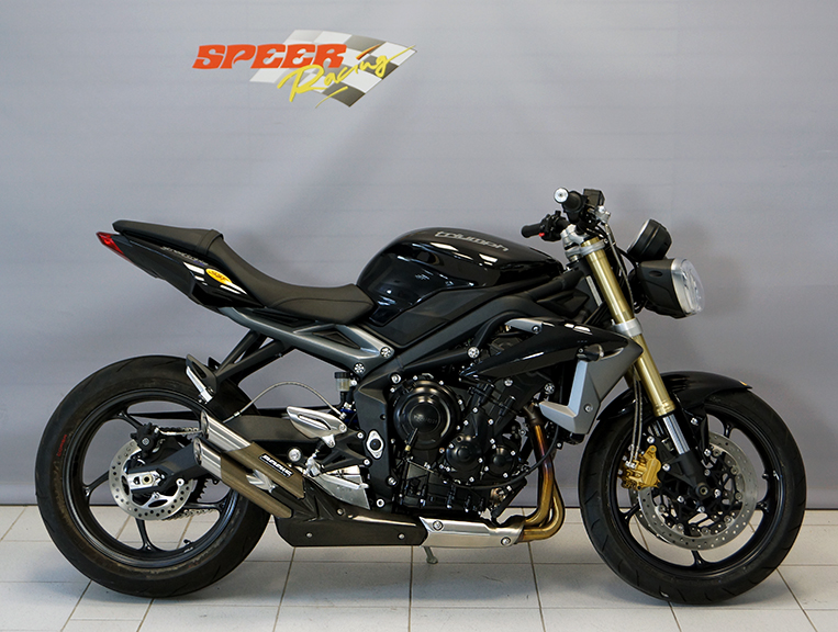 Bodis uitlaat Triumph Street Triple 675 2013-2016 Duobolico