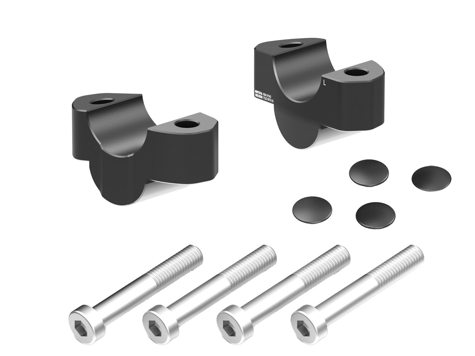 Hepco en Becker stuur rizers 20 mm Suzuki GSX-S1000GT (2022-2024) HE423535472001