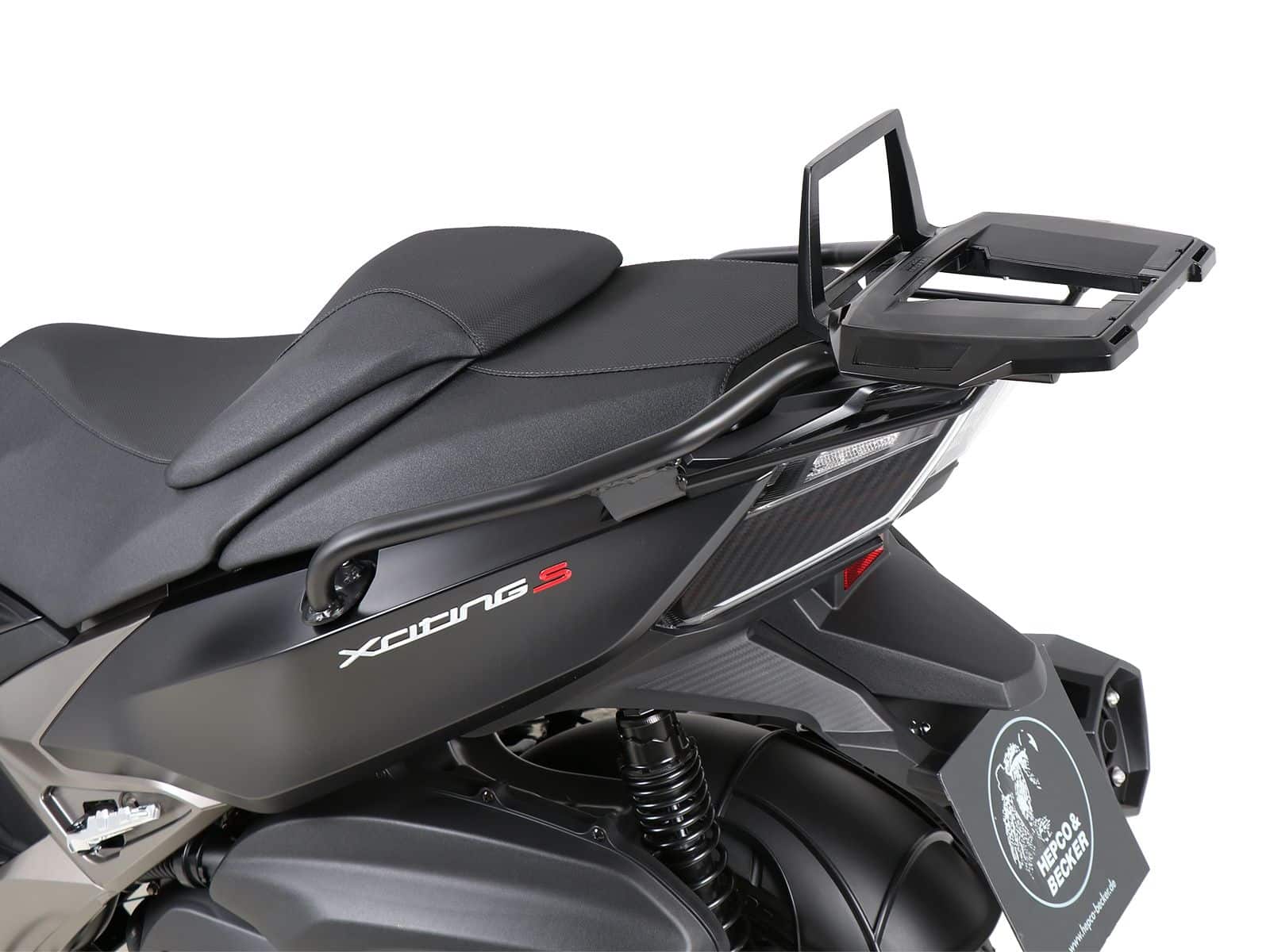 Hepco en Becker rek topkoffer Kymco Xciting S 400i vanaf 2019 Alurack