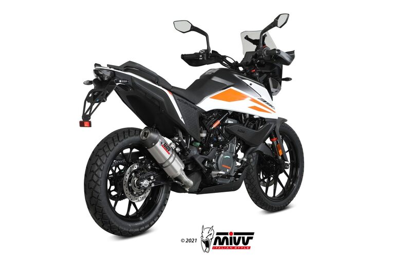 MIVV Oval Slip On uitlaat KTM 390 Adventure (2020-2024) BI-1111074002 2