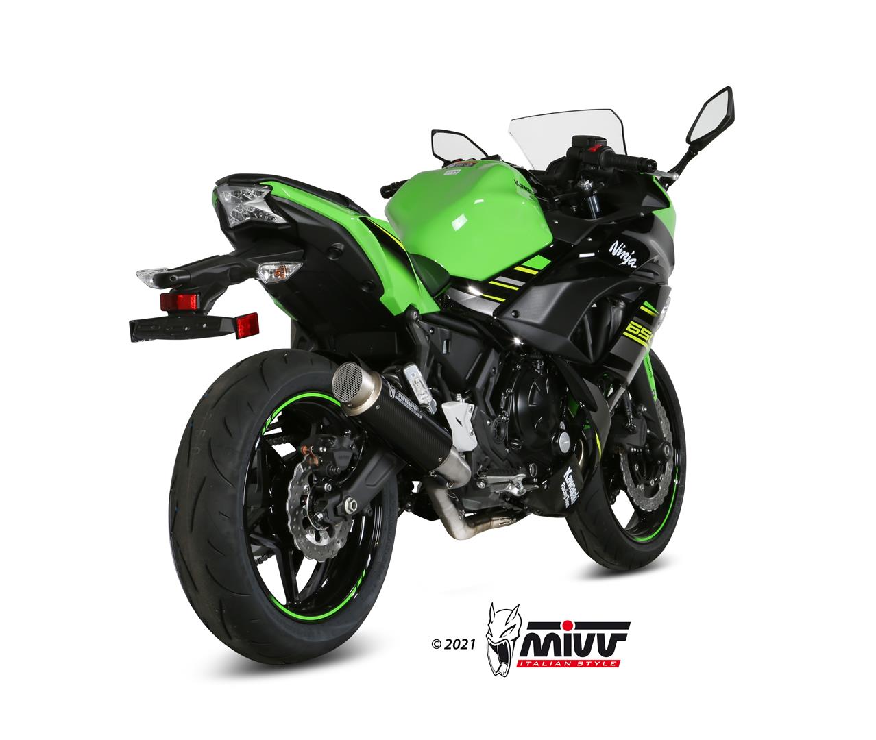 MIVV GP Pro compleet uitlaatsysteem Kawasaki Ninja 650 / Z650 (2017-2023) BI-1088419001 4