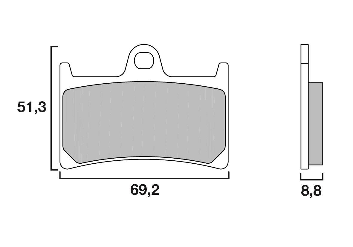 Brembo remblokken