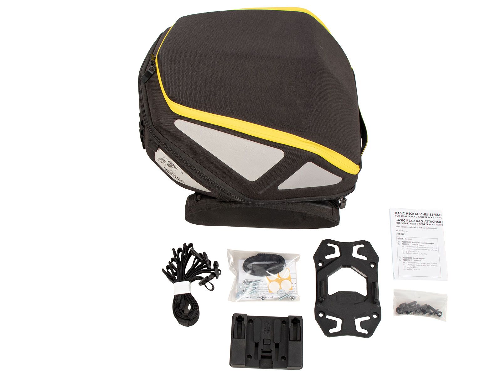 Hepco en Becker Royster motortas / zadeltas met Basic bevestiging