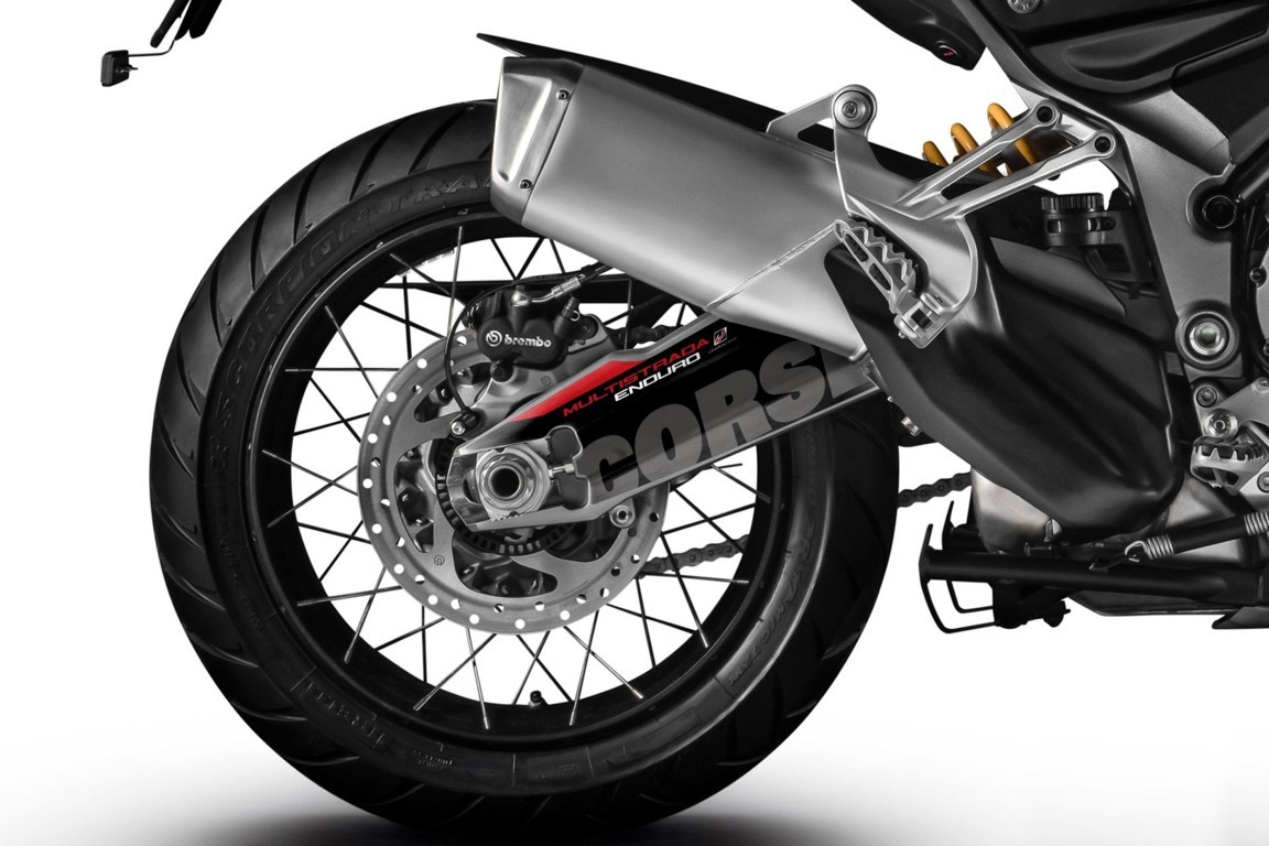 Puig achterbrug protectie Ducati Multistrada 1200 / 1260 Enduro