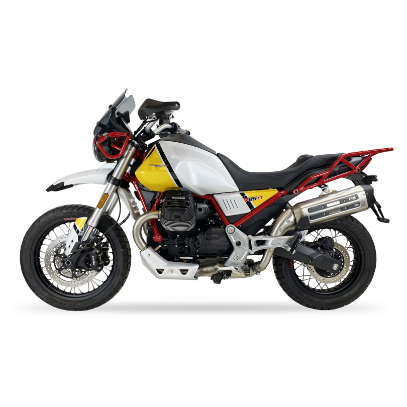 Ixil Mega Xtrem Trail Slip On uitlaat Moto Guzzi V85 TT (2019-2023) BI-1114309001 1