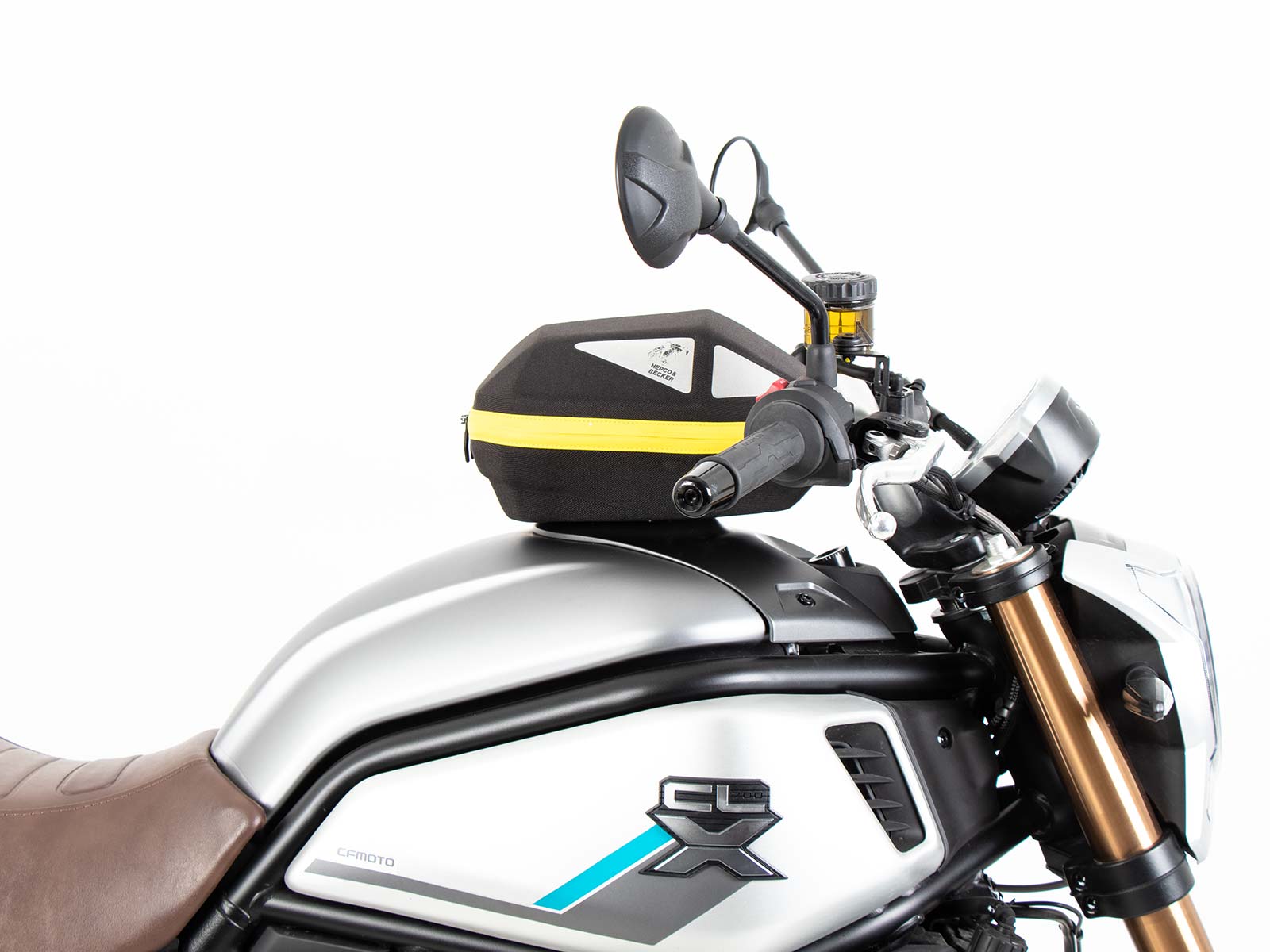 Hepco en Becker Basic bevestiging Tanktas CFmoto 700CL-X (2021-2024) HE51676430001 2
