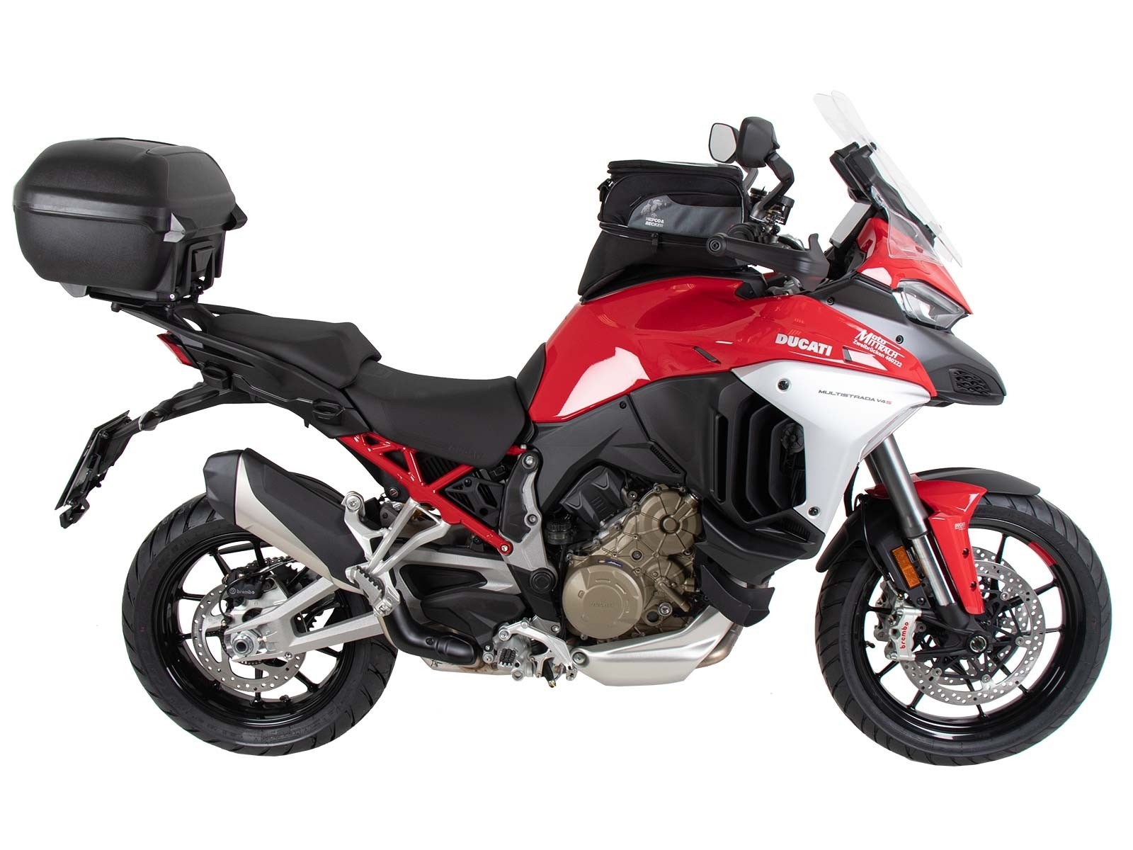 Hepco en Becker alurack drager topkoffer Ducati Multistrada V4 / S / Sport