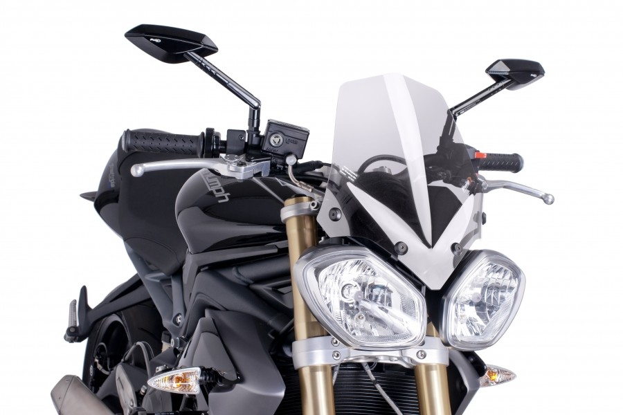 Puig windscherm Triumph Speed Triple 1050R / Street Triple 675R 