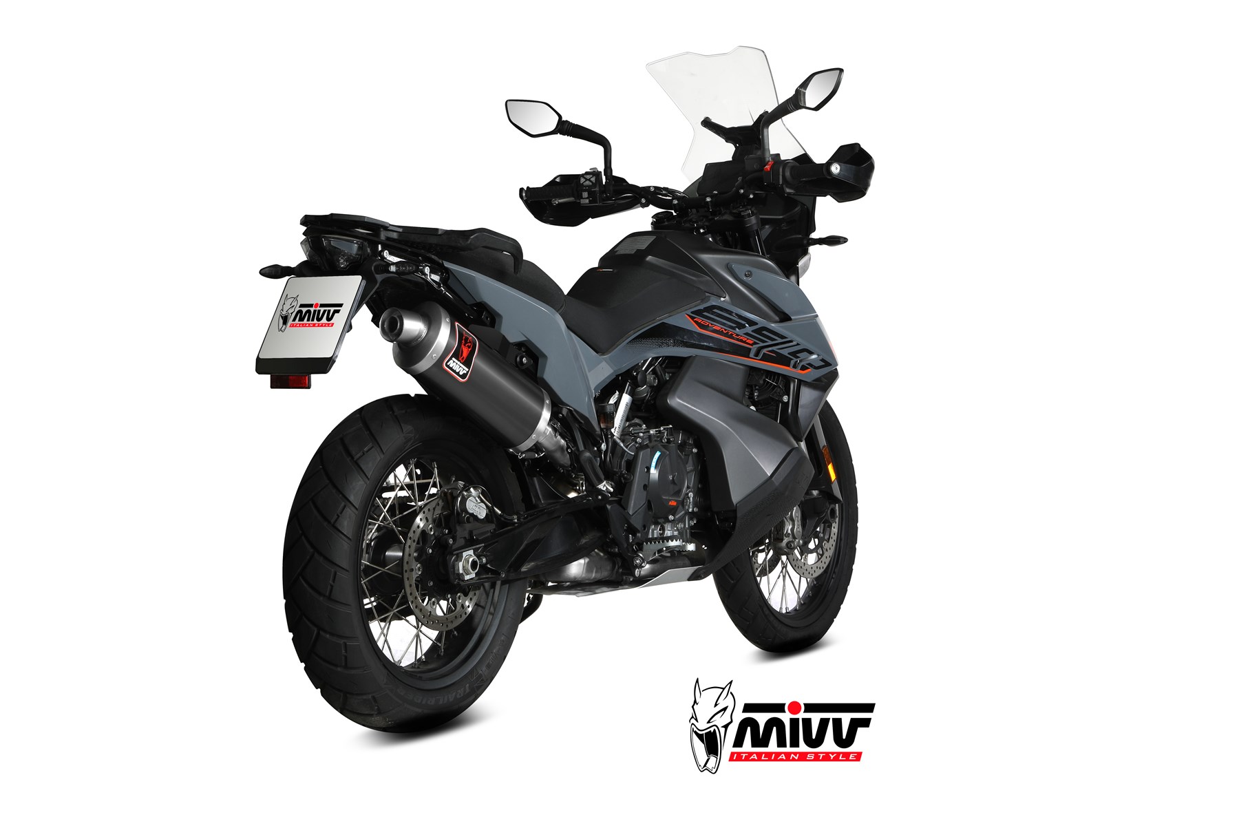 MIVV Dakar Slip On uitlaat KTM 790 / 890 Adventure / R / Rally (2019-) BI-1125723001 3