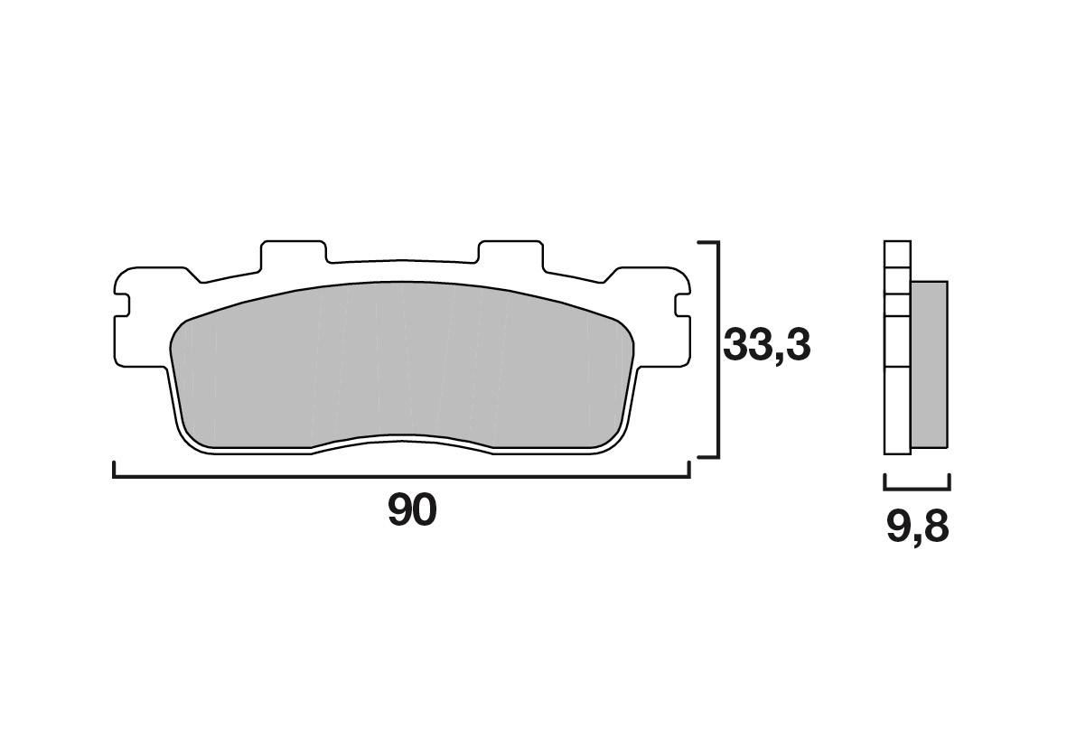 Brembo remblokken