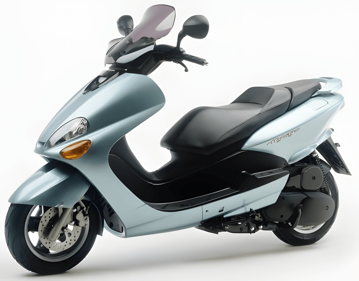 Ermax origineel windscherm Yamaha Majesty 125 (1998-2000) E020201048