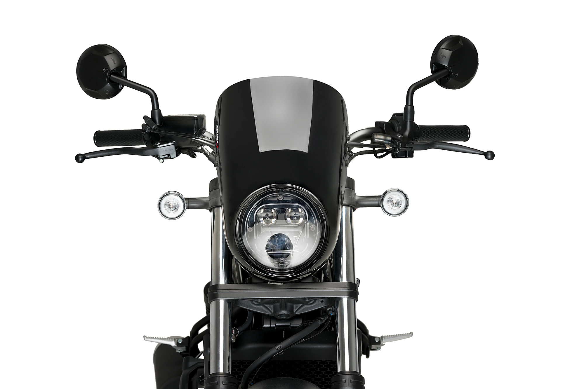 Puig Anarchy koplamp-kuipje / windscherm Honda CMX500 Rebel (2020-2024) PU21088N 1