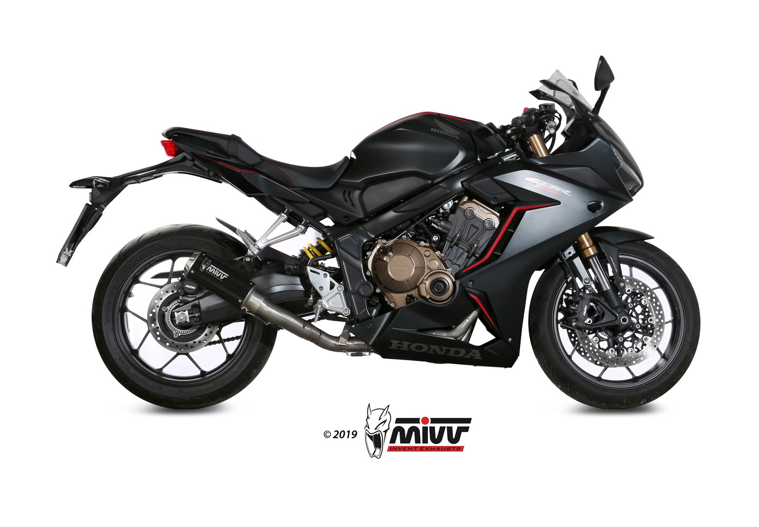 MIVV MK3 compleet uitlaatsysteem Honda CB650R / CBR650R (2019-2023) BI-1101512 2