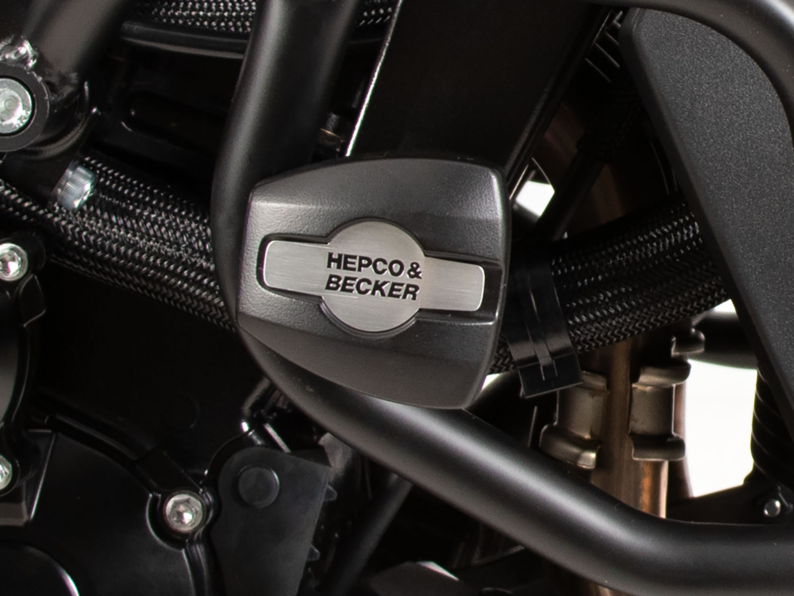 Hepco en Becker crash pads voor valbeugels Suzuki GSX-S1000 GX (2024-)