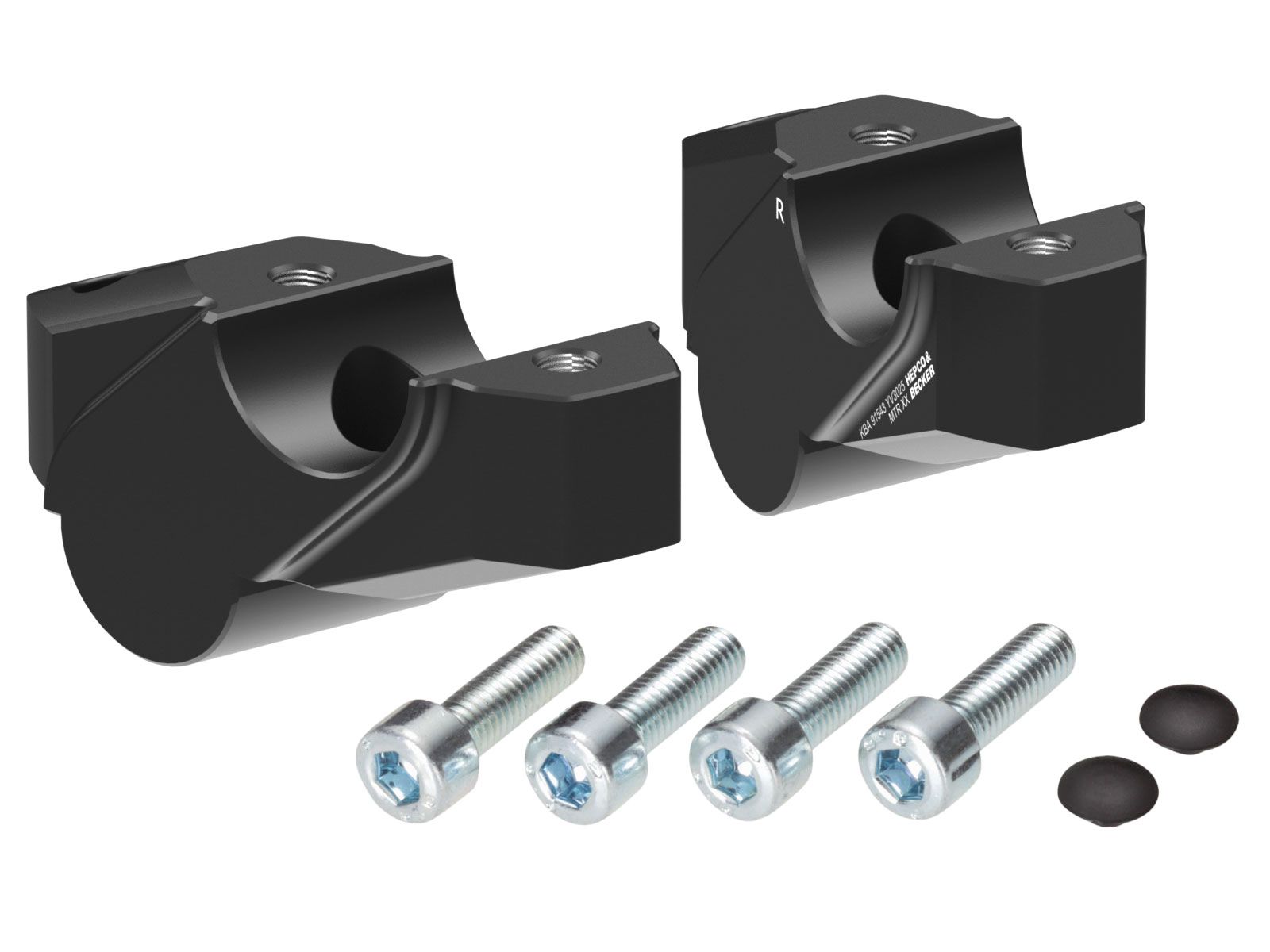 Hepco en Becker stuur offset rizers Yamaha MT09 SP (2024-)