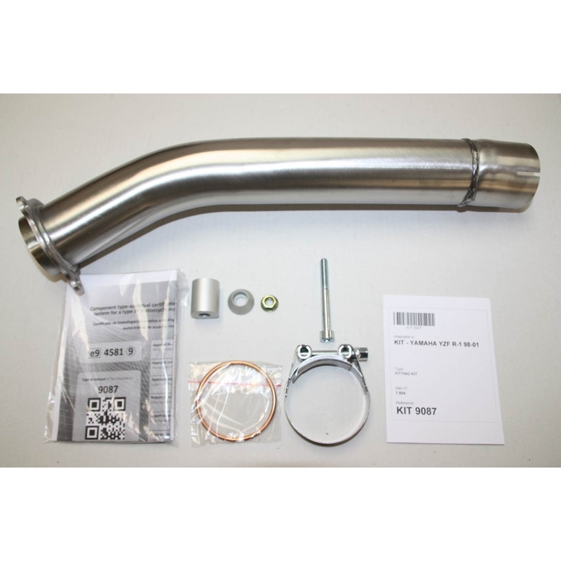 Ixil Hexoval Xtrem Evolution uitlaat Yamaha YZF-R1 (1998-2001) BI-1113719001 1