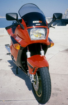 Ermax verhoogd windscherm Kawasaki GPZ1000RX (1985-1991) E010301011
