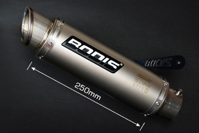 Bodis uitlaat BMW S1000R 2014-2016 GP1-R titanium Bodis uitlaat BMW S1000R 2014-2016 GP1-R titanium