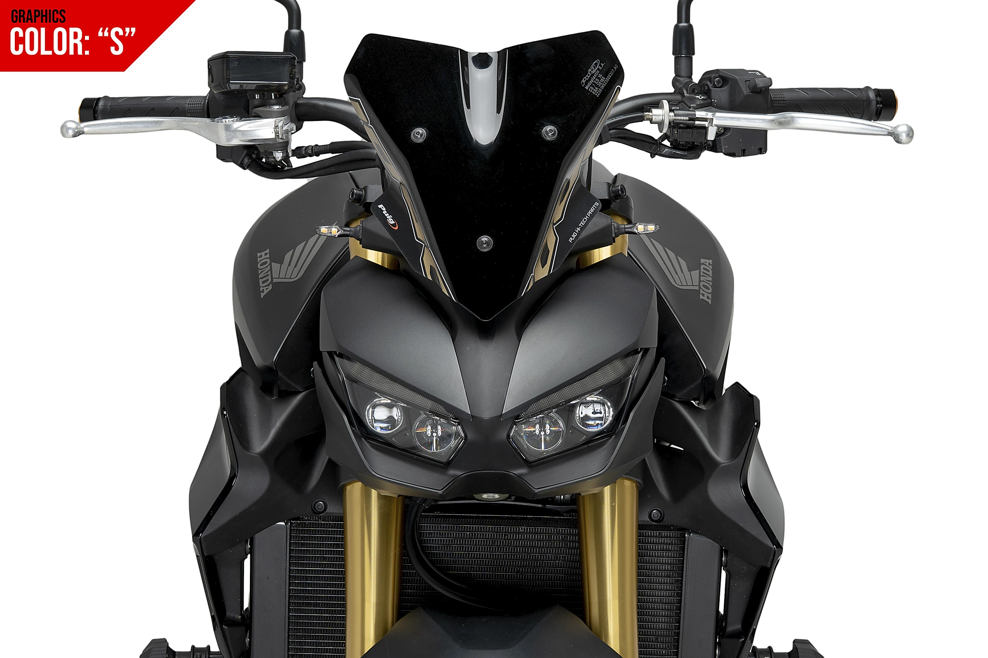 Puig New Generation Sport windscherm Honda CB1000 Hornet / SP (2025-) PU22381S 4