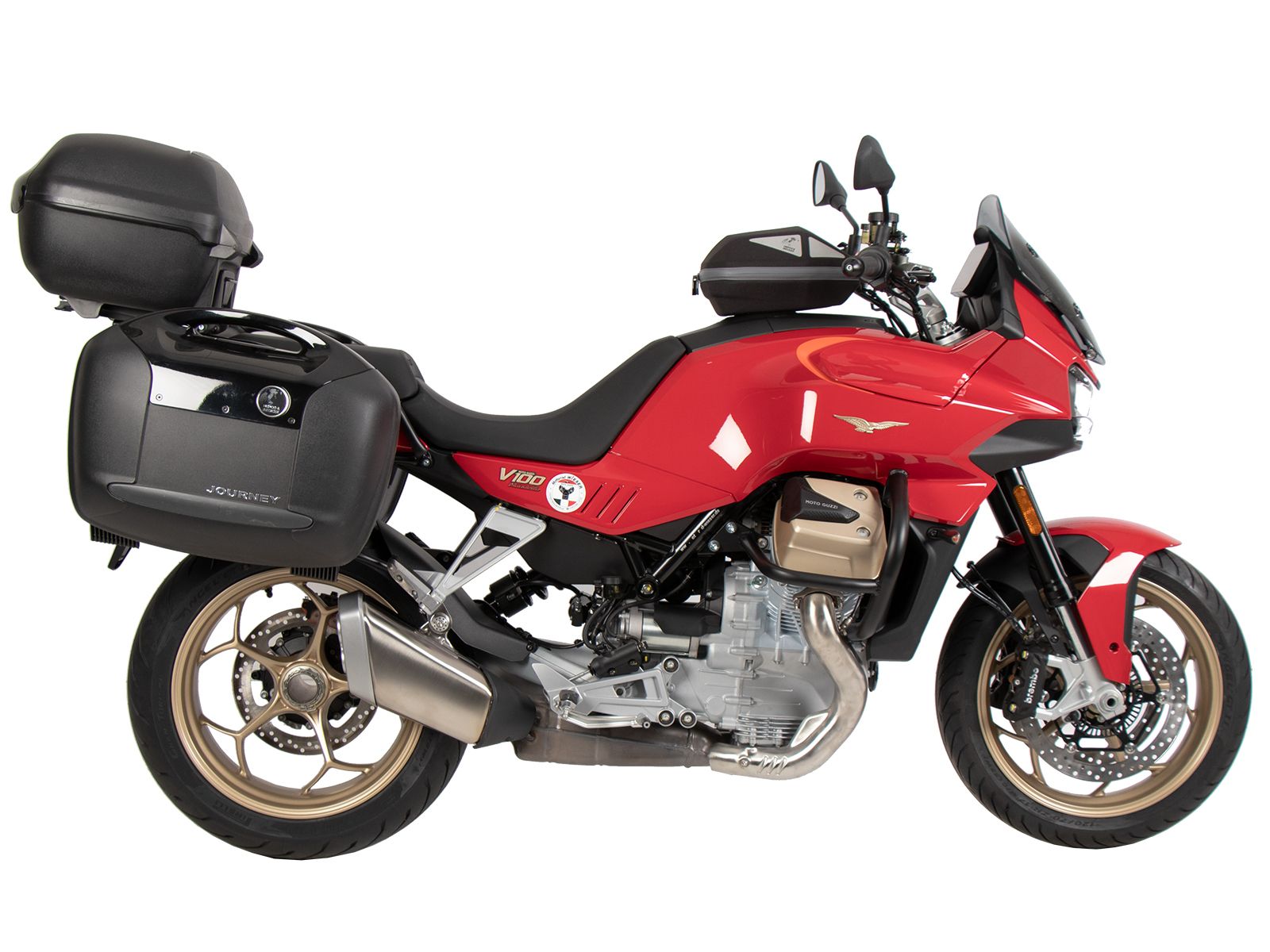 Hepco en Becker Alurack drager topkoffer Moto Guzzi V100 Mandello (2023-) HE6525570101 2