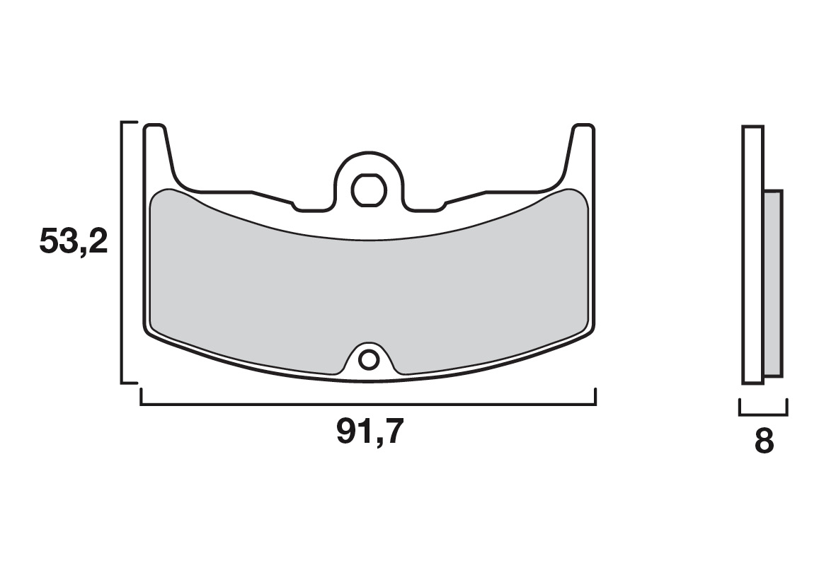 Brembo remblokken