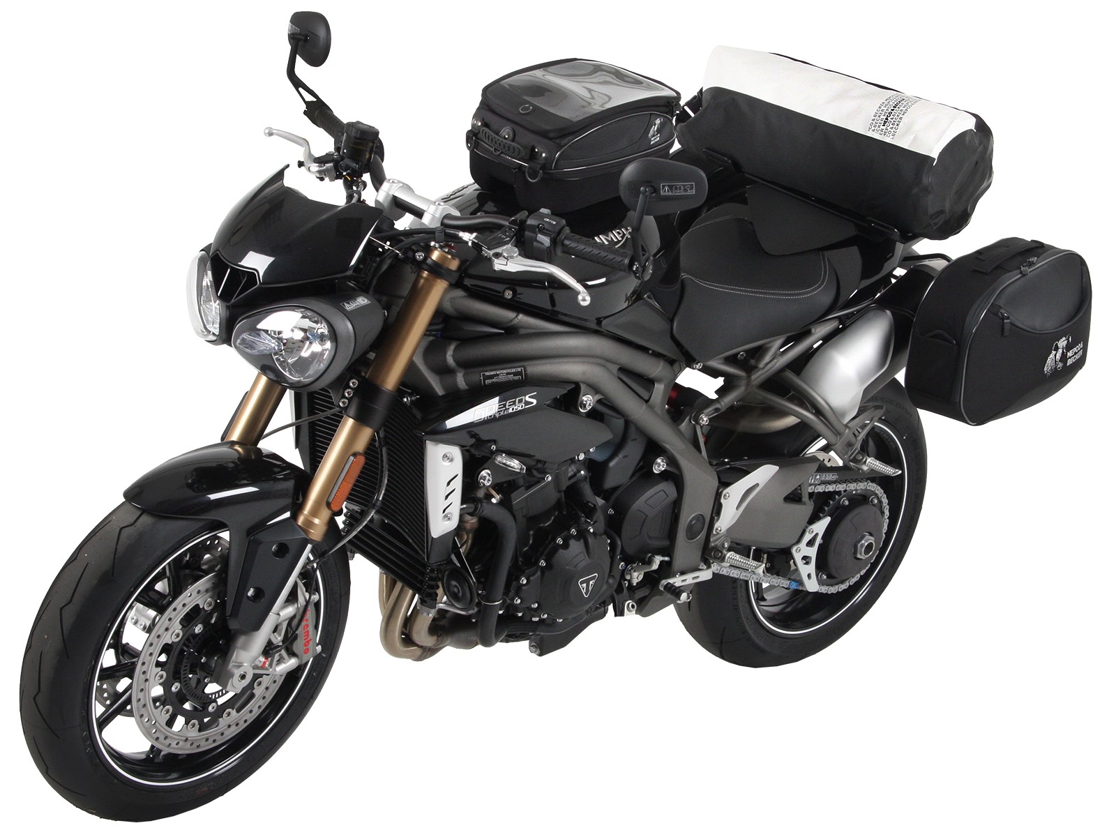 Hepco en Becker bagage drager Triumph Speed Triple 1050 2016-2019 Sportrack 