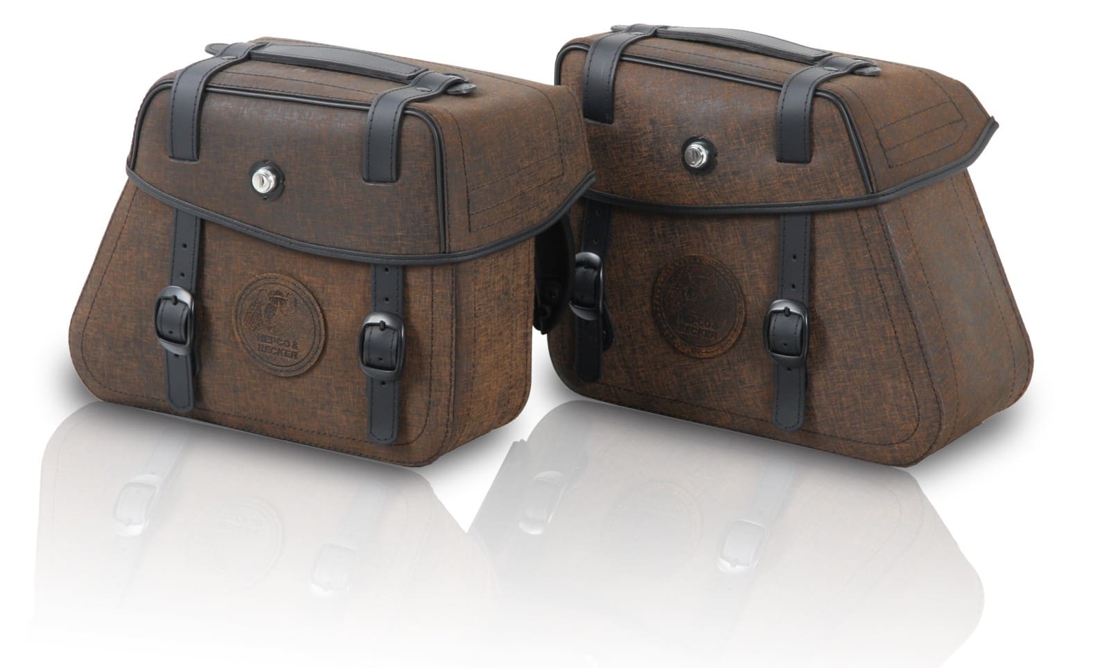 Hepco en Becker rugged Brown cutout zijtassen